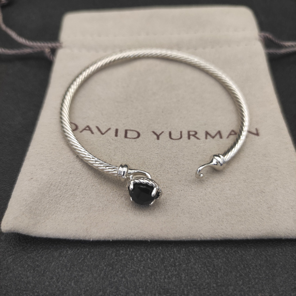 David Yurman 3mm Black Diamond Bracelet